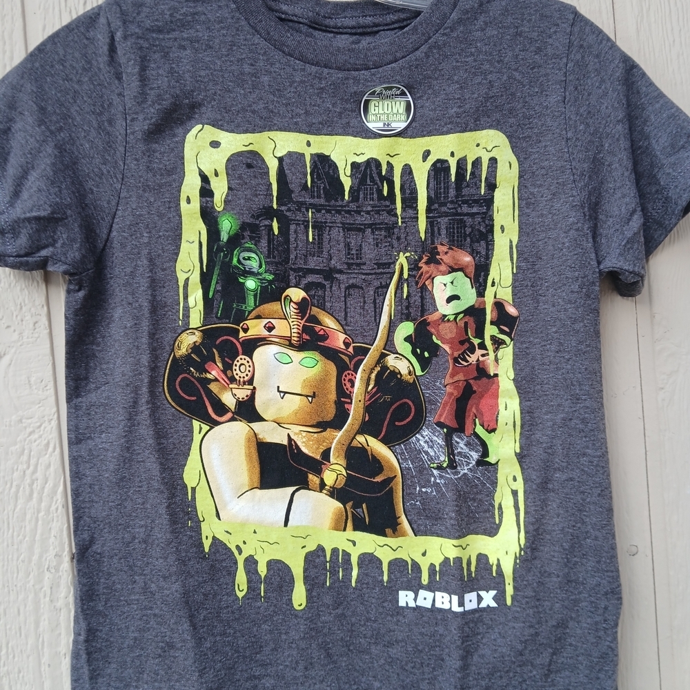 Rolex Kids Gray Roblox TShirt